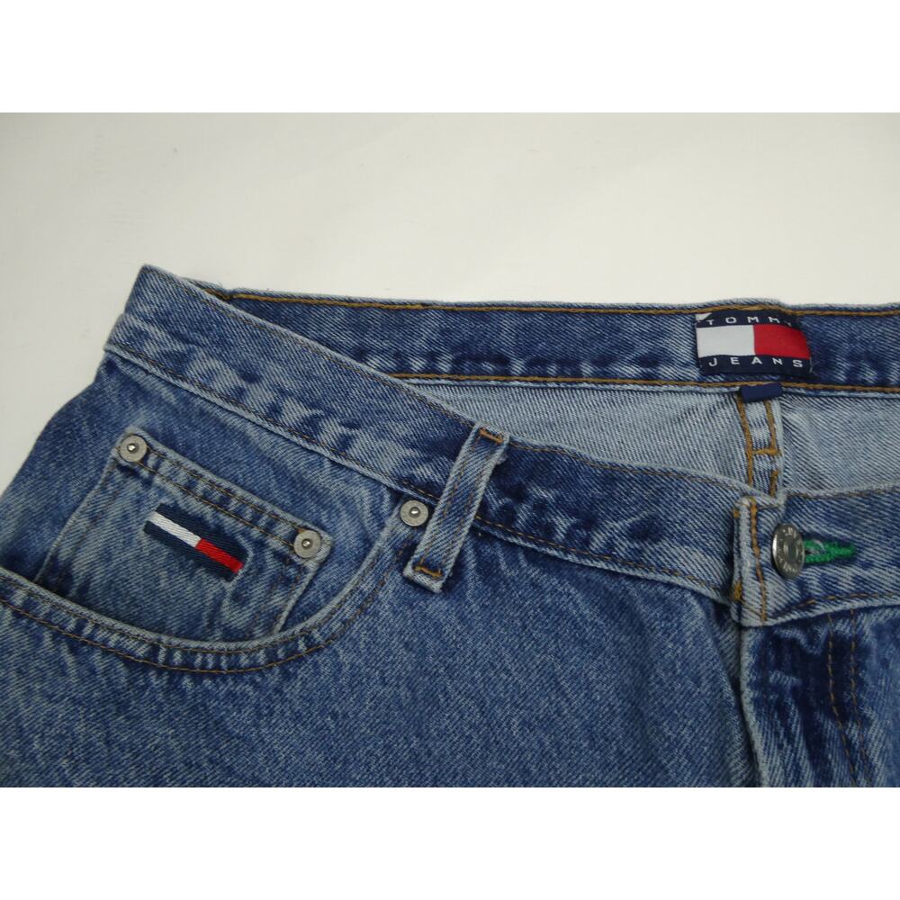 vintage 90s Tommy Hilfiger denim shorts, size: 38 - Picture 2 of 3